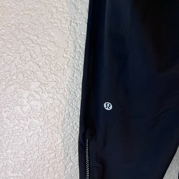 Lululemon Fast Track Pant II Women’s Jogger Leggings Size 2 Black High Waist - Picture 10 of 11